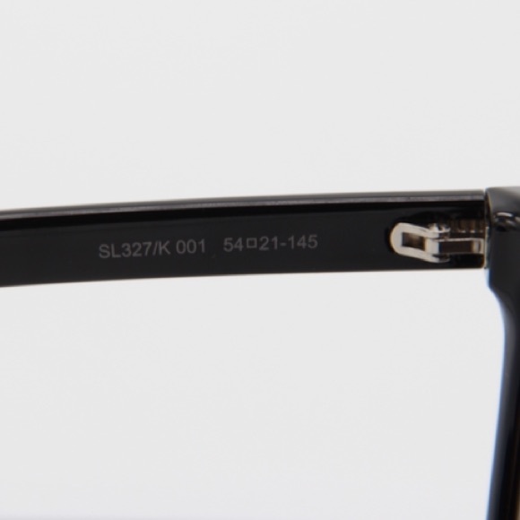 NEW SL327/K 001 SUNGLASSES SAINT LAURENT SL 327 001 EYEWEAR - Picture 9 of 11